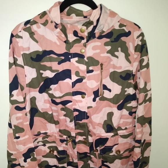 pink army fatigue jacket